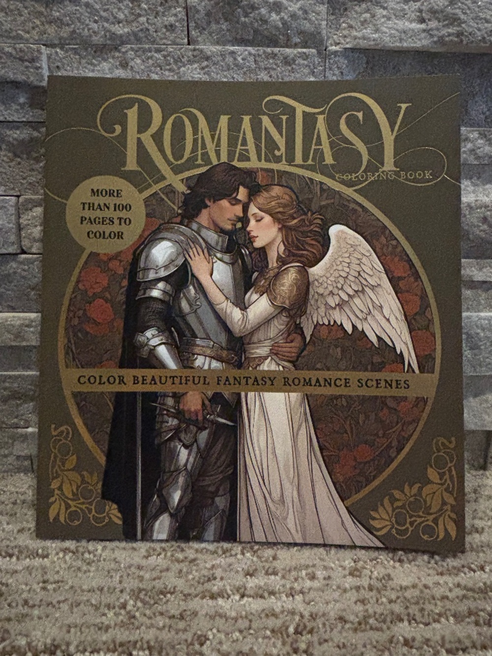 Romantasy Adult Colouring Book